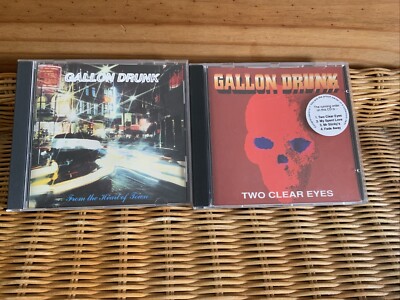 CD, Gallon Drunk, From the Heart of Town album & Two Clear Eyes single.
