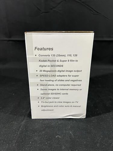 Wolverine F2D Super Plus Film to Digital Converter 4 in 1 135mm 126 110 Super 8 - Picture 12 of 14