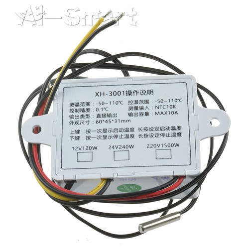 Digital Display 220V Temperature Controller 10A Thermostat Switch Control Probe - Picture 17 of 76