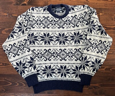 トップス 90s lands' end cotton sweater 90s Lands End Cable Knit Full Zip Sweater Women's 100% Cotton