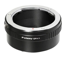 Contax Yashica CY Lens to Leica L Mount Adapter Sigma fp fp L Camera