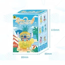 TOPTOY Disney Stitch Summer Carnival Series Confirmed One set(6pcs) Figures Toy!