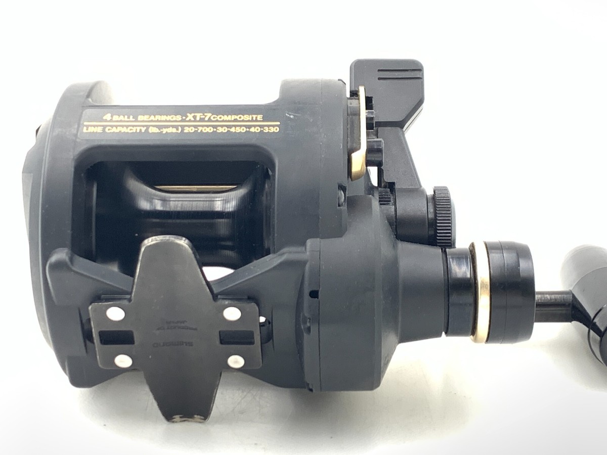 Moulinet De Pêche Shimano TLD 2SPEED 20 - Levier De Drag - 2 Vitesses - Pour Pêche Au Gros (big Game) - Occasion