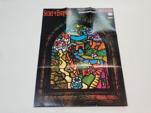 Secret of Evermore Super Nintendo SNES Box & nur Handbuch * Verschleiß - Bild 17 von 22
