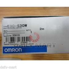 Omron E3C-S30W E3CS30W Photoelectric Switch New in Box NIB Free Ship