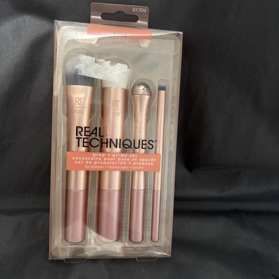 REAL TECHNIQUES Prep and Prime 4pcs Brush Set 01709