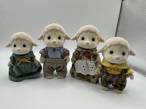 Sylvanian Families Dale Sheep Family – Complete Set