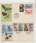 Spanish Sahara 2 FDC 1964 Child Welfare 1964 Native Music Theme  good condition