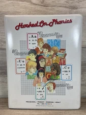 Hooked On Phonics 1992 Near Complete Box Set Cassette Tapes Workbooks Vintage