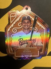 2024 Topps Holiday - Oversized Ornaments Die-Cuts Corey Seager #MLBO-15