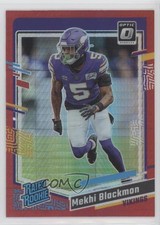 2023 Panini Donruss Optic Rated Rookie Red Hyper Prizm Mekhi Blackmon #272 1m2n