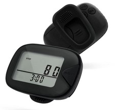 For Walking Clip on Step 3D Pedometer Simple LCD Display Walking Step Counter