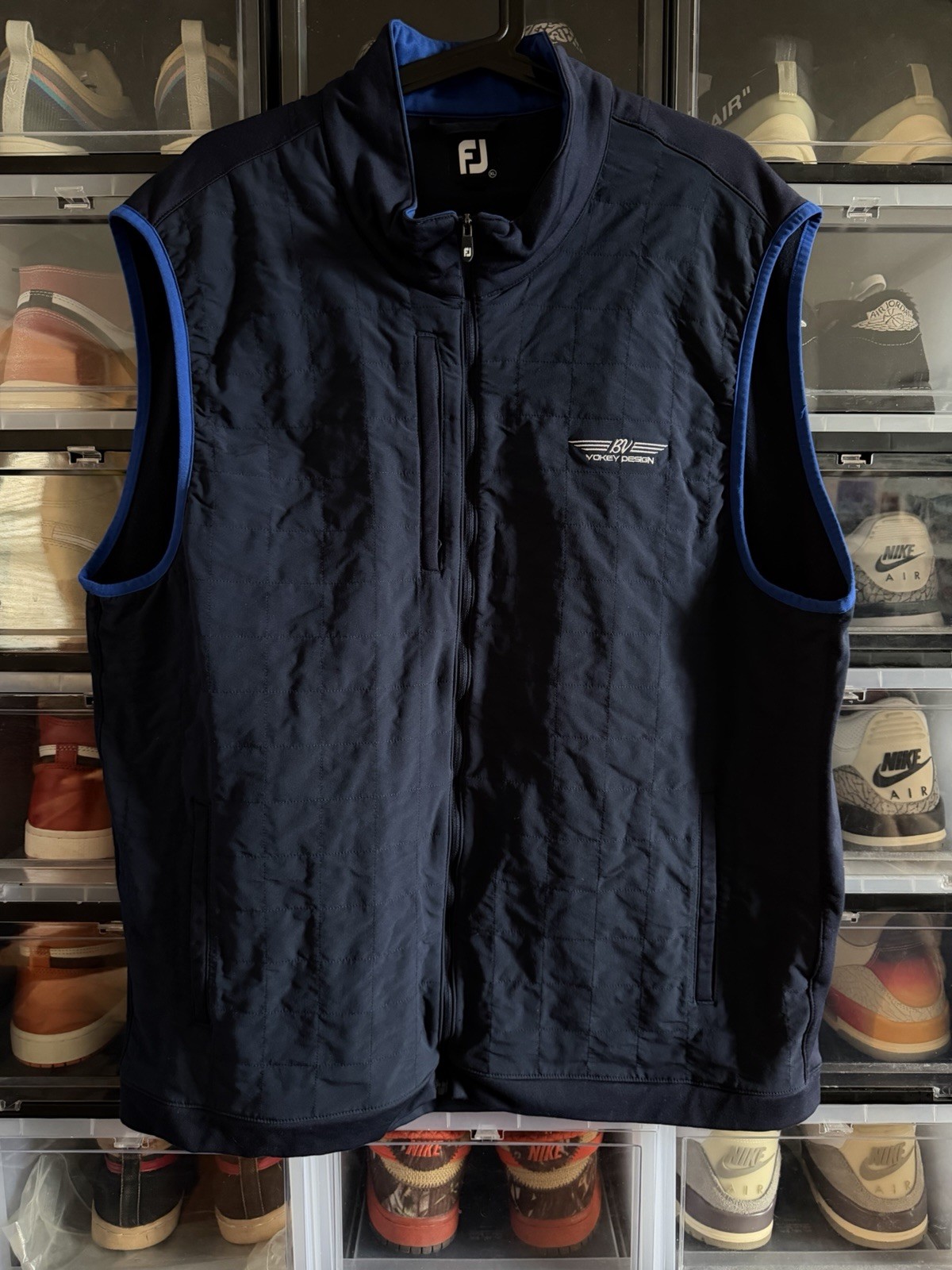 Footjoy Vokey Titleist Navy Vest XL