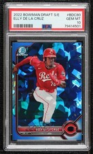 2022 Bowman Chrome Draft Sapphire Edition Elly De La Cruz PSA 10 GEM MT 09wc