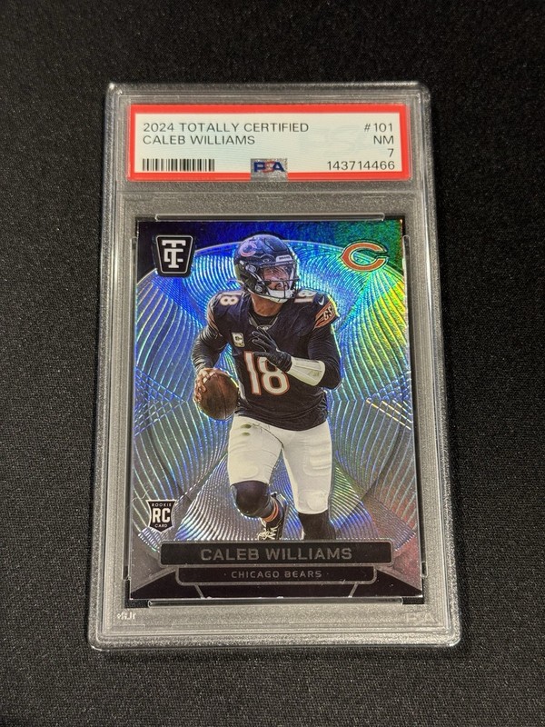 2024 Totally Certified Caleb Williams #101 PSA 7