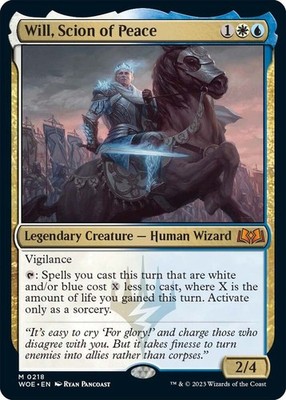 1x Will, Scion of Peace - Wilds of Eldraine - NM  -  MTG