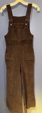 Small 1960  s Bib overalls, Brown Front pockets, h.i.s. 26  Talon, Bell Bottom