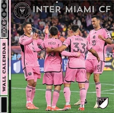 TURNER SPORTS Inter Miami FC 2025 12x12 Team Wall Calendar (25998012217)
