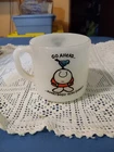 Ziggy Coffee Cup Fire King Milk Glass Vintage Mug