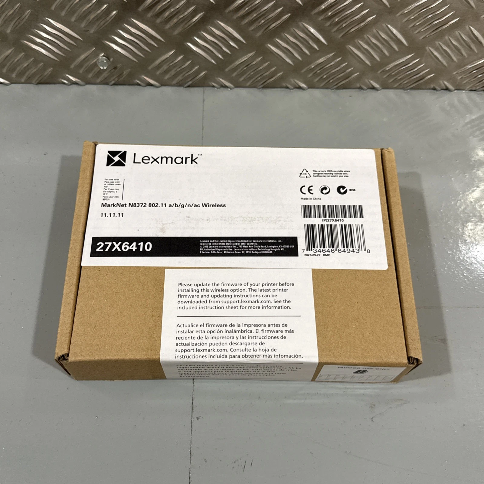 Lexmark 27X6410 Marknet N8372 Wireless Print Server - Brand New Boxed Inc VAT 2