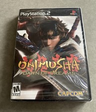 Onimusha Dawn of Dreams PS2 Brand New Factory Sealed RARE Capcom UPC Hole Punch