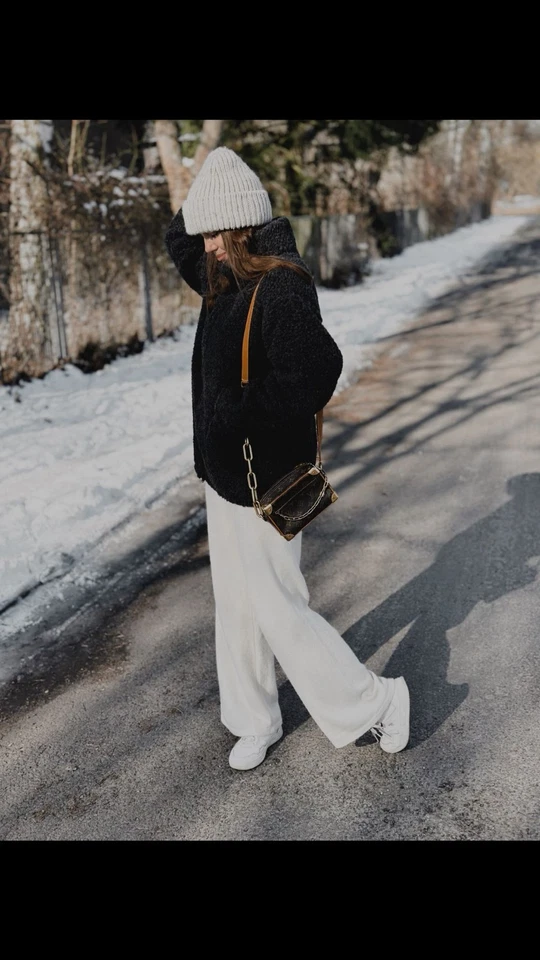 Wolljacke MERINO Schurwolle 100% Merinowolle - antrazit - Bild 4 von 4