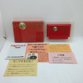 MOTHER EarthBound Beginnings Nintendo Famicom FC NES W/Box Japan Import Tested