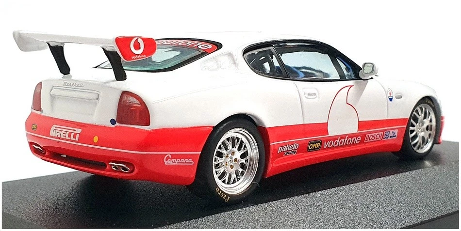 Coche de presentación Ixo escala 1/43 GTM015 - Maserati Trofeo "Vodafone" - blanco/rojo Foto 2 de 4