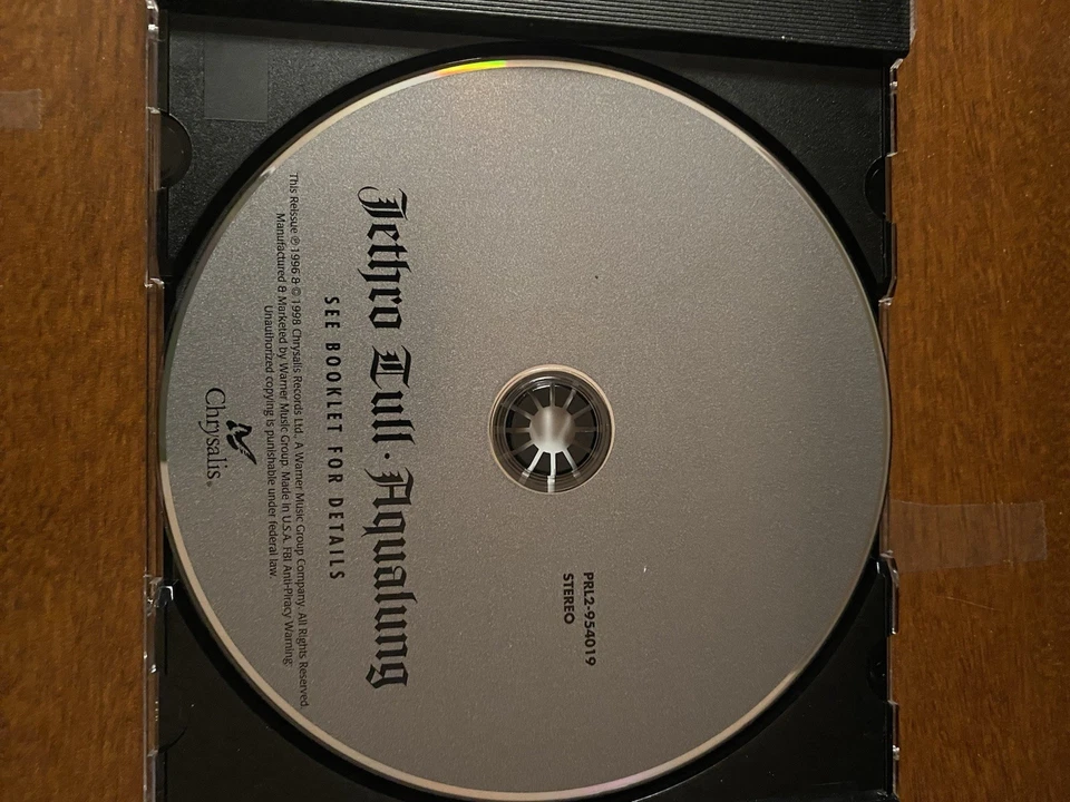 Jethro Tull Aqualung CD 1998 Chrysalis Reissue 6 Bonus Tracks Foto 3 de 3
