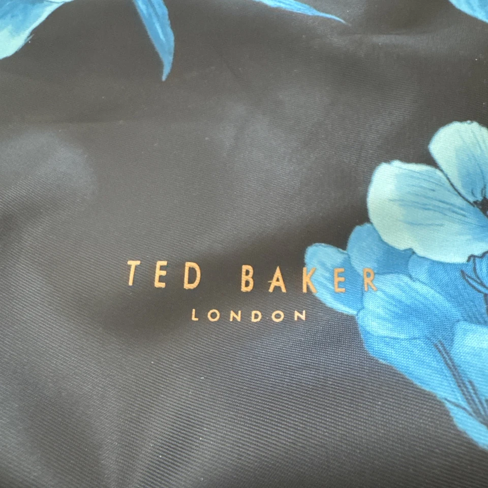 TED BAKER London Nylon Lg Tote Travel Zip Blue/Pink/Black NWT - Image 3 of 4