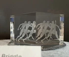 UNIQUE STEUBEN NUDE OLYMPIC RUNNERS by DIRECTOR BERNARD X WOLFF 1984