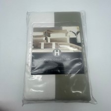 Hotel Collection 100 Pima Cotton 340 Thread Count Color Block King Pillow Sham