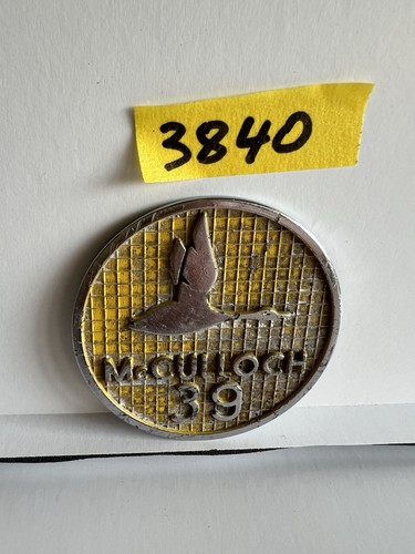 McCulloch 39 Emblem - Picture 1 of 7