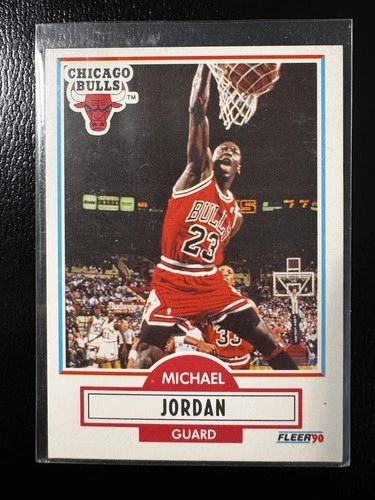 1990-91 Fleer Michael Jordan #26 Chicago Bulls (D) Combine Shipping