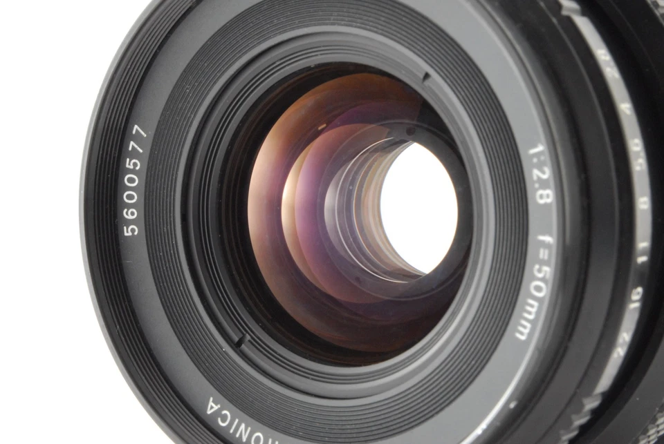 [Casi COMO NUEVO] Lente ancha Zenza Bronica Zenzanon PE 50 mm f/2,8 para ETR S Si JAPÓN Foto 3 de 4