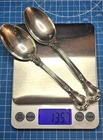TWO GORHAM CHANTILLY STERLING SILVER SERVING SPOONS 8 1/2"