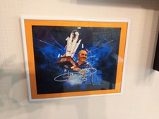 Phil Taylor Autogramm handsigniert gerahmt  2...