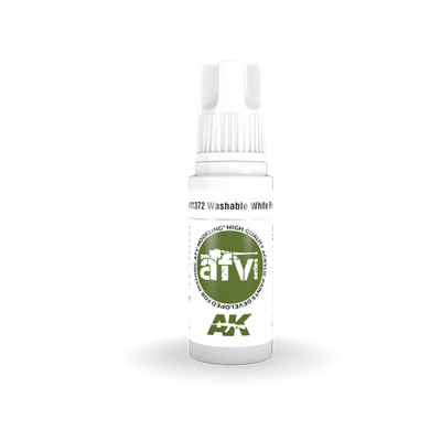 AK-11372 AK Interactive 3G Washable White Paint (3 Pack)