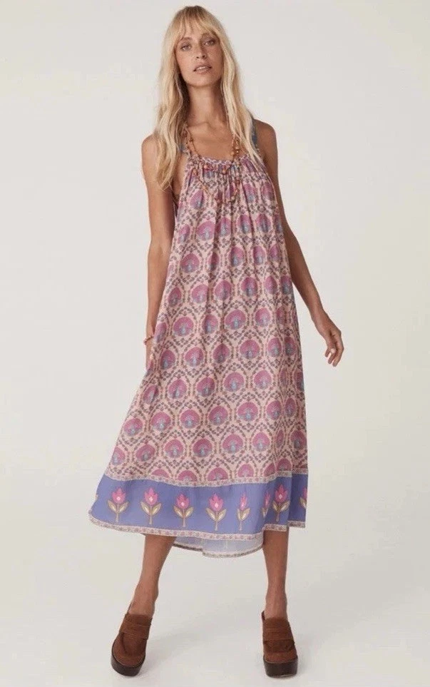 knee length dresses for ladies Siesta Maxi Dress in Multicolor main image 1