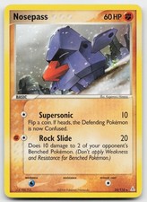 Nosepass 25/110 Rare Holon Phantoms Pokemon Lightly Played on eBay