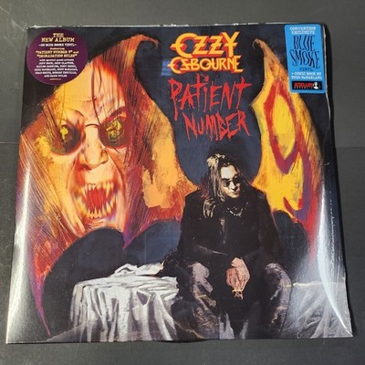 Ozzy Osbourne: PATIENT NUMBER 9 / Alternate Cover T. McFarlane BLUE SMOKE Vinyl