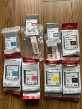 8 x Canon Patrone PFI-101 BK,-GY,-MBK,-Y,-PM,-PC,-C,-M für iPF5000 iPF6000S