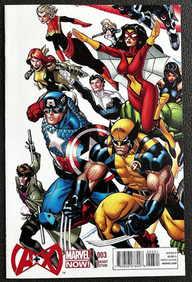 Avengers + X-Men #3 2013 Jason Aaron Ed McGuinness 1:25 Incentive Variant B NM
