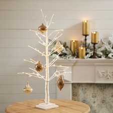 LED Glittered Twig Tree 36 inch H