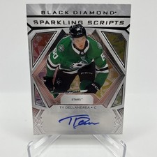 TY DELLANDREA - 2020 Upper Deck Black Diamond Sparkling Scripts Auto #RSC-TD