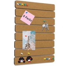 Felt Pin Board Bar Strips Bulletin for Bedrooms Offices Home Wall Decoration