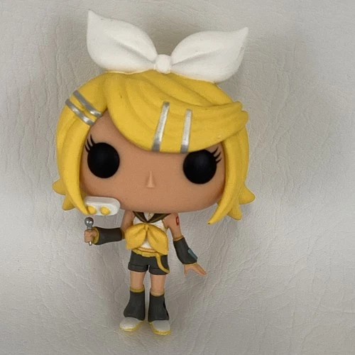 Funko Pop Rocks Vocaloid Kagamine Rin Vinyl Figure #37 Anime Singer 2024