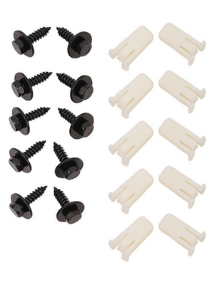 #ad #ad Nut Screws 20x 6549354 90BG17K657AA Accessories Expanding PlasticMetal $13.19