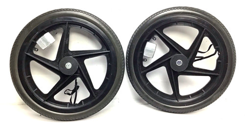 Kids Bicycle Trailer Stroller 16" Rear Wheel Set Black 1.75" Tire #P11