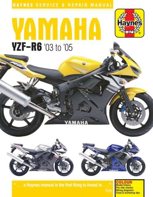 Yamaha YZF-R6 Service and Repair Manual: 2003-2005 (PB 2016) - Image 5